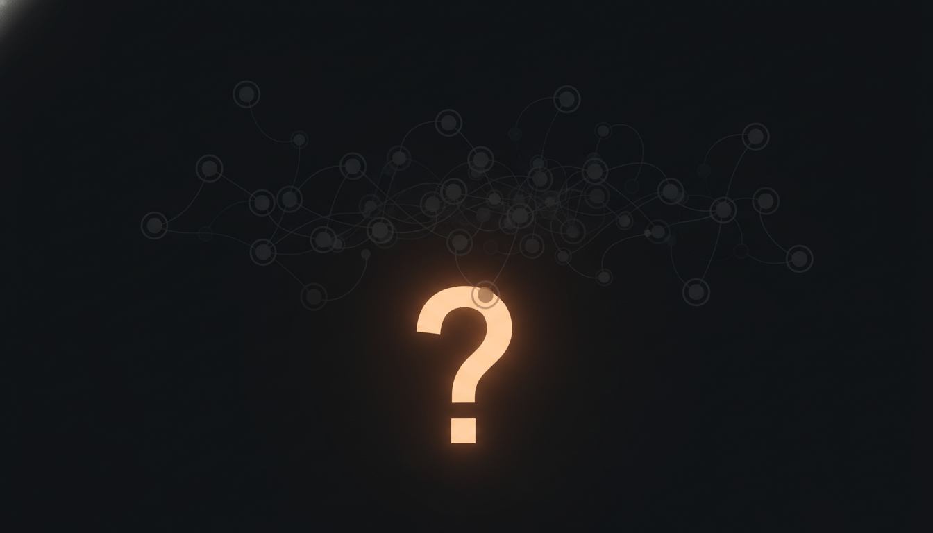 Shadow workflow nodes running with an orange question mark below